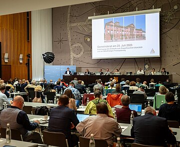 Sitzung des Gemeiderats zur Einbringung des Doppelhaushalts