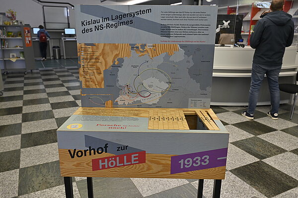 Geschichtslabor Kislau: Ausstellung in der Stadtbibliothek Karlsruhe