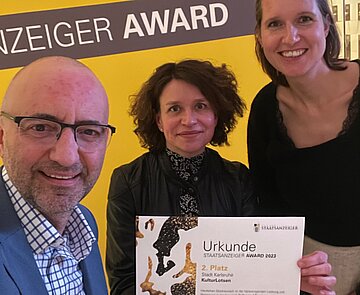 KulturLotsen erzielen den 2. Platz beim Staatsanzeiger Award in der Kategorie Kultur & Tourismus 2024