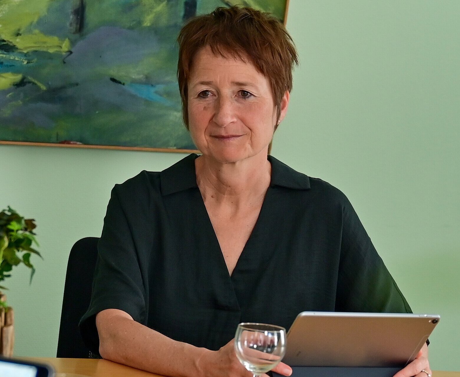 Bürgermeisterin Bettina Lisbach spricht im Interview über die Wertstoffsammlung.