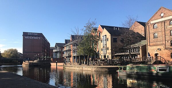 Castle Wharf ist ein Viertel der Stadt Nottingham, das direkt am Kanal liegt.
