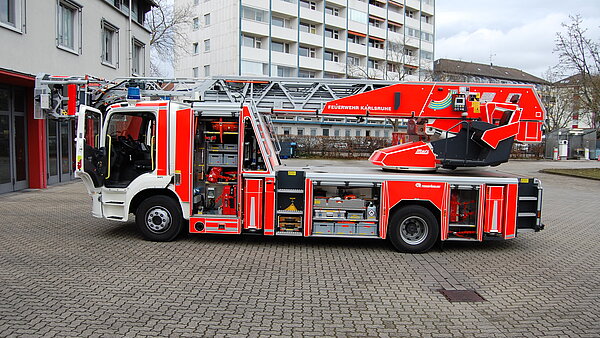 Drehleiter Fahrertür