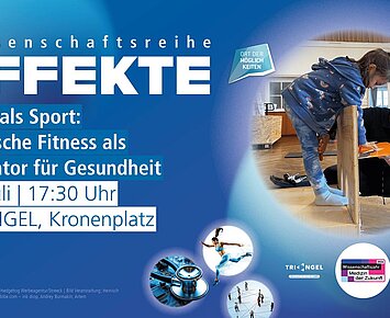 EFFEKTE-Reihe im Juli: Mehr als Sport: Physische Fitness als Indikator für Gesundheit