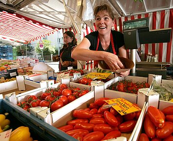 Wochenmarkt Rüppurr