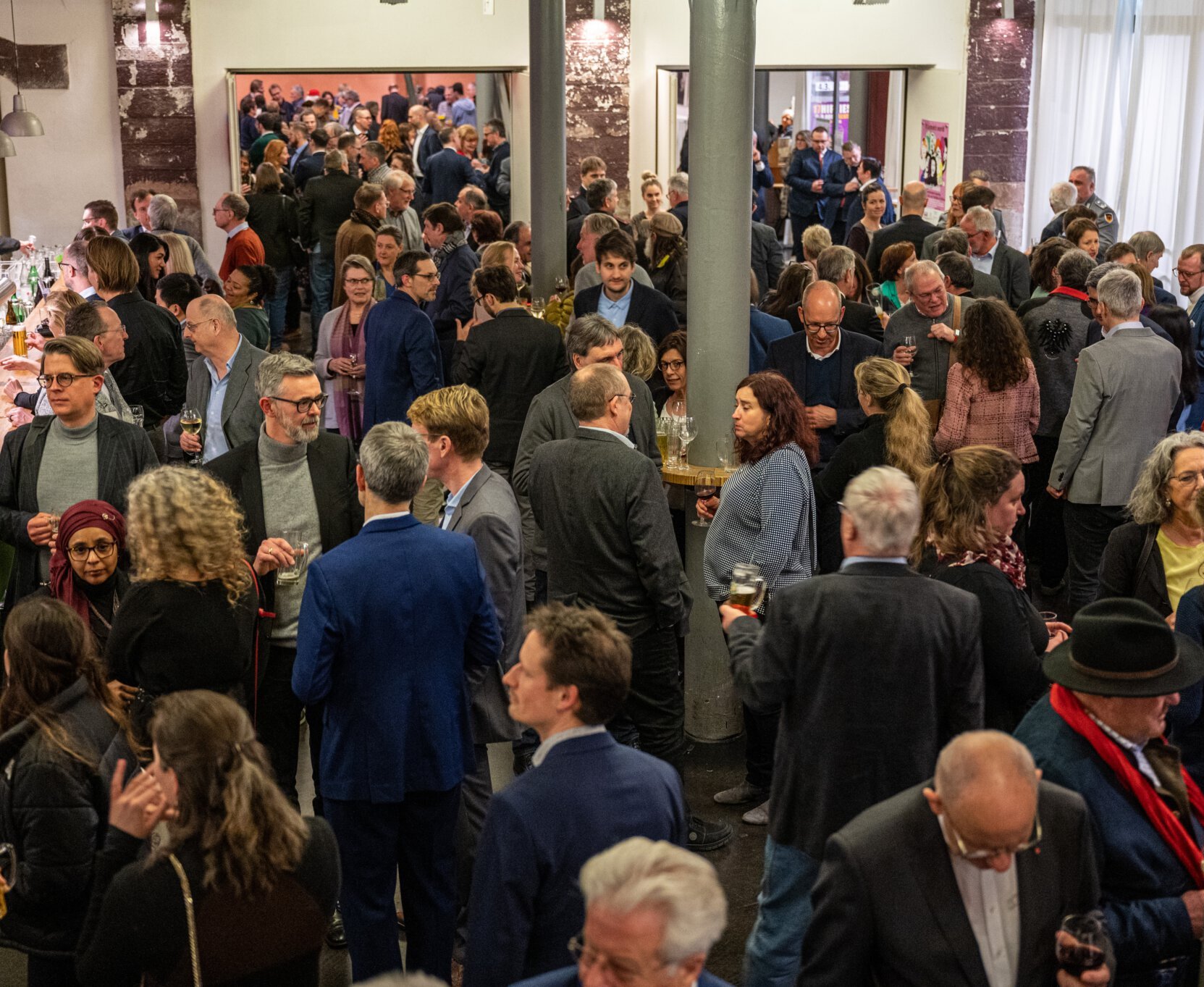 Der Jahresempfang 2023 konnte nach pandemiebedingter Pause wieder im Tollhaus stattfinden.