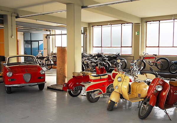 Das Foto zeigt das Verkehrsmuseum