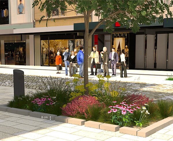 Begrünung Kaiserstraße