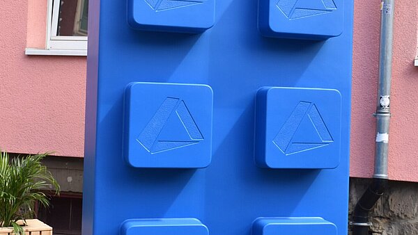 Die Zukunftsbausteine informieren über die Hintergründ von Baustellen.