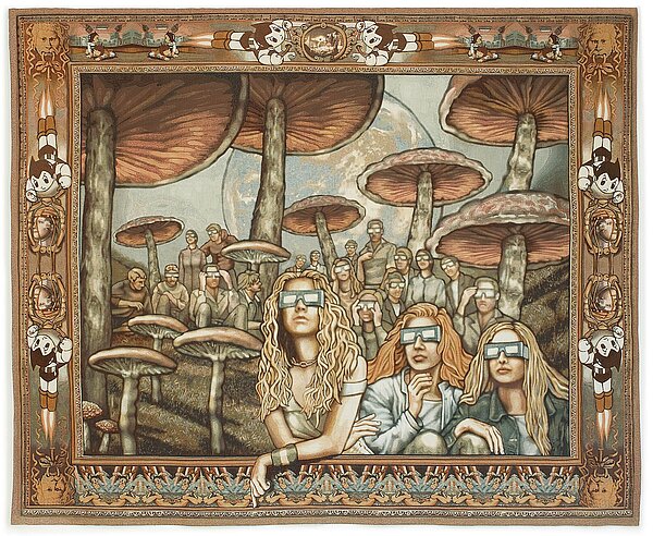 Margret Eichers "Höhlengleichnis" von 2011 zählt zu den neuen Bildern in der Sammlung des Kunstmuseums. 