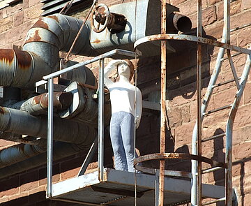 Detailaufnahme im Kreativpark Alter Schlachthof