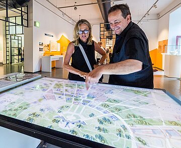 Ausstellung "Karlsruhe hat Pläne" im Stadtmuseum im Prinz-Max-Palais