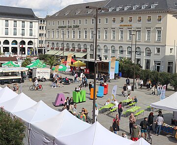 Das Energie- und Klimafestival 2026 findet auf dem Marktplatz statt.