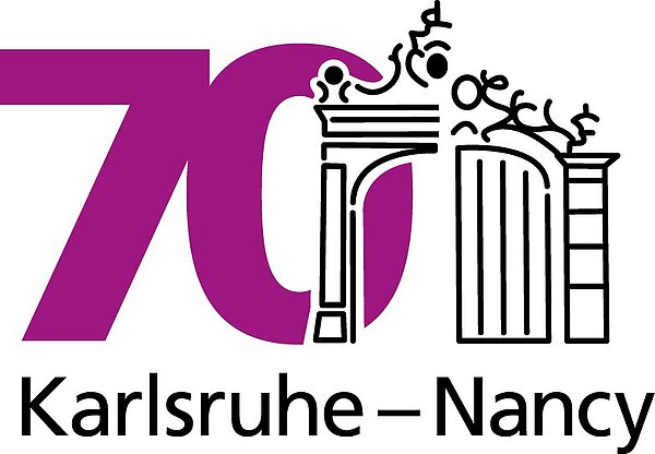 Logo 70 Jahre Partnerschaft mit Nancy