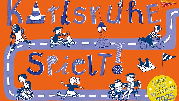 Illustration Karlsruhe spielt 2025