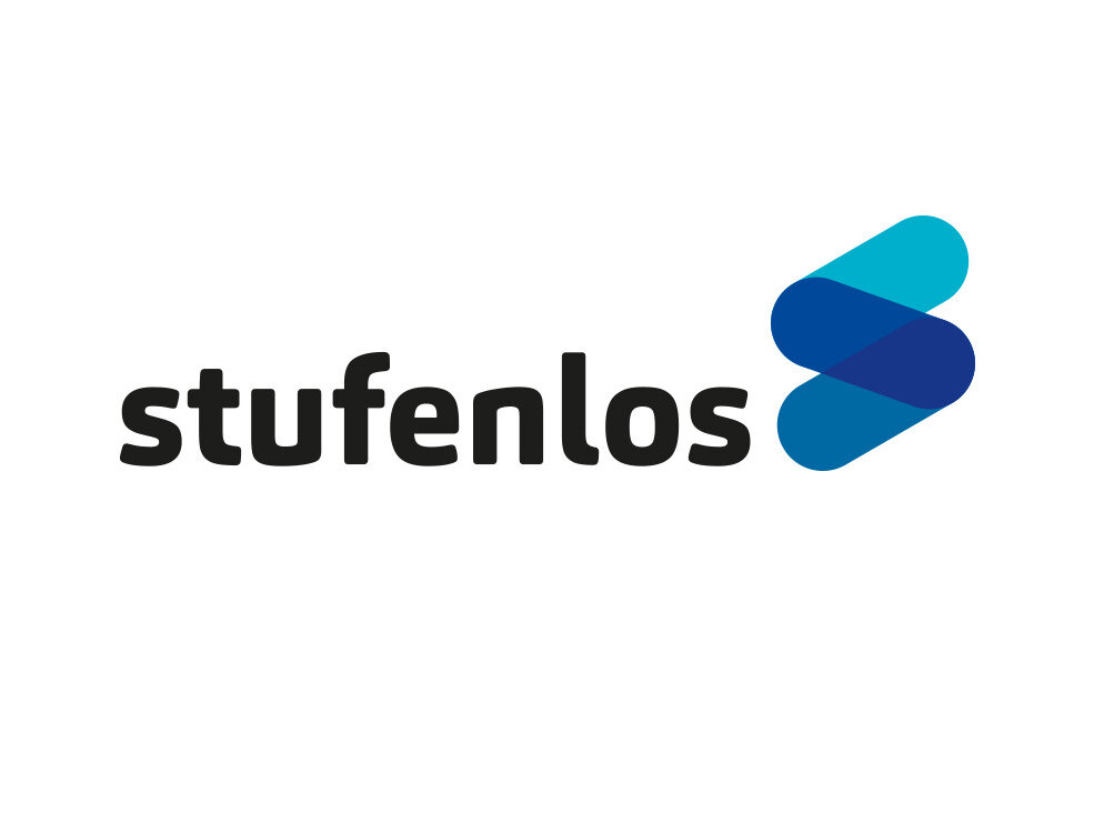 Logo des Karlsruher Unternehmens STUFENLOS Mobilität nach Maß GmbH