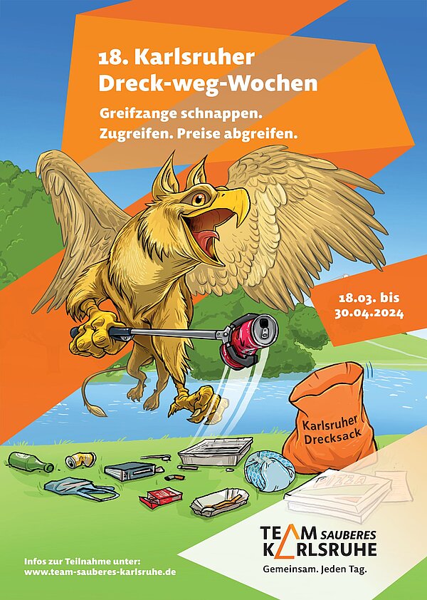 Plakat Dreck-weg-Wochen 2024