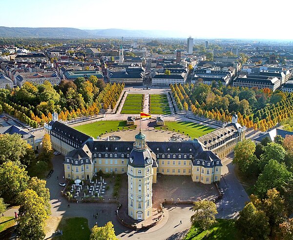Blick über das Schloss