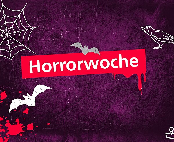 Während der Horrorwoche bietet die Stadtbibliothek viele Veranstaltungen an.