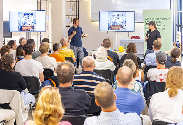 Live-Podcast von Nerds at Work im POP-UP-LAB