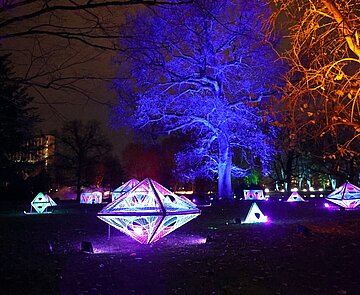 Christmas Garden Karlsruhe wurde zwei Winterspielzeiten im Zoologischen Stadtgarten veranstaltet. Eine Neuauflage wird es nicht geben. 