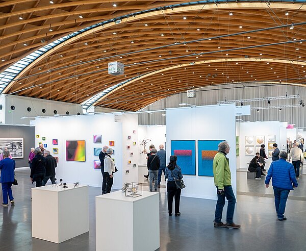 Viel zu entdecken gab es auf der diesjährigen Ausgabe der art Karlsruhe.