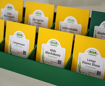 Saatgutbibliothek in der Stadtbibliothek