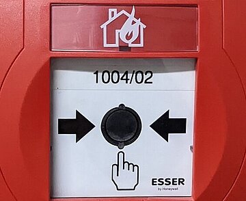 Manueller Brandmelder (rot)