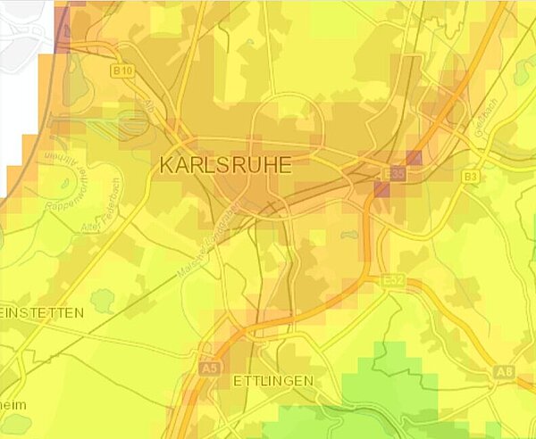 Schutzgebiete im interaktiven Dienst UDO der LUBW