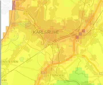 Schutzgebiete im interaktiven Dienst UDO der LUBW