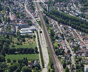 Luftaufnahme von Grötzingen