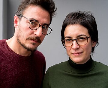Mustafa Gunyol und Özlem Kunt.