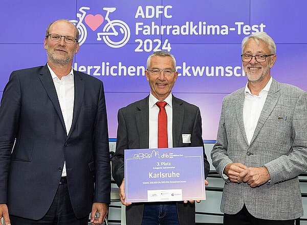 ADFC, Fahrradklima-Test, 2024, Siegerehrung