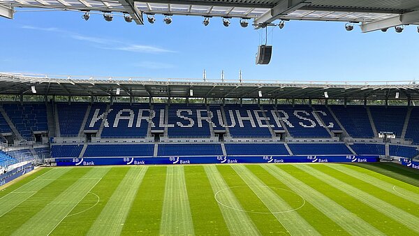 BBBank Wildpark kurz vor Eröffnung