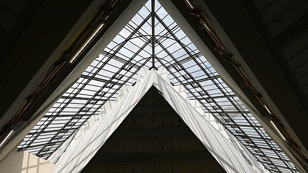 Begehung der Stadthalle, Juni 2023