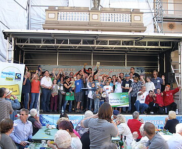 Fairtrade Stadt Markt der Möglichkeiten