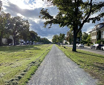Foto der nördlichen Hildapromenade