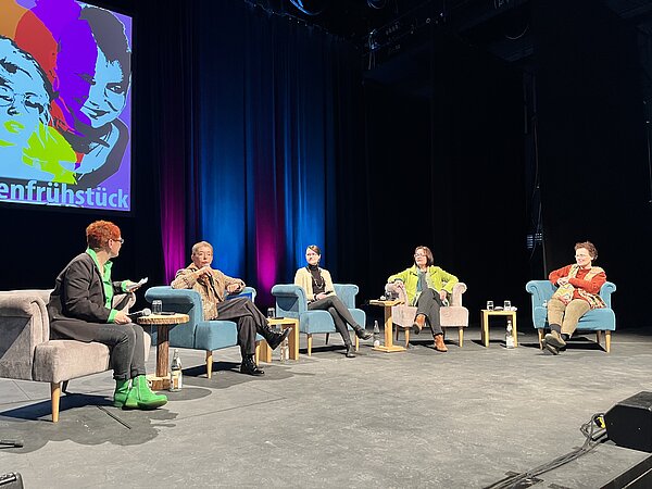 Teilnehmerinnen der Podiumsdiskussion