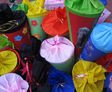 Abbildung von Schultüten