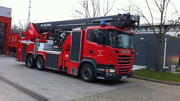 Hubrettungsfahrzeug HRB