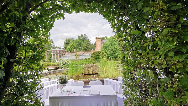 Botanischer Garten - Brunnen