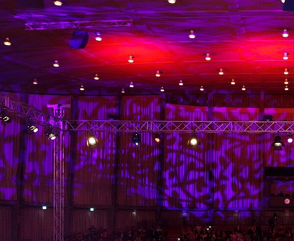 DER BALL 2025: Blick in die Schwarzwaldhalle.