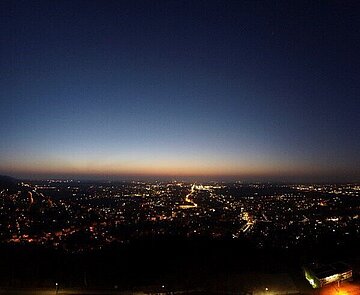 Bei der Earth Hour werden für eine Stunde Beleuchtungen ausgeschaltet.