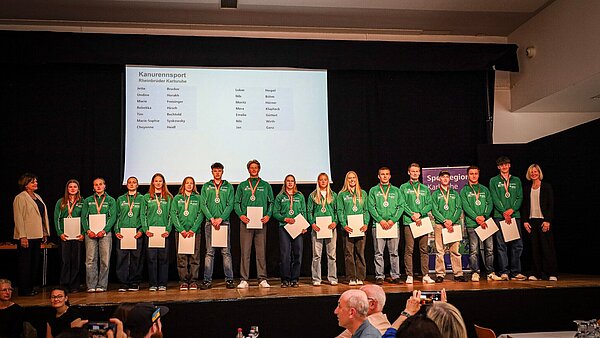 Bei der Sportehrung 2026 wurden Sportlerinnen und Sportler für ihre herausragenden Leistungen gewürdigt.