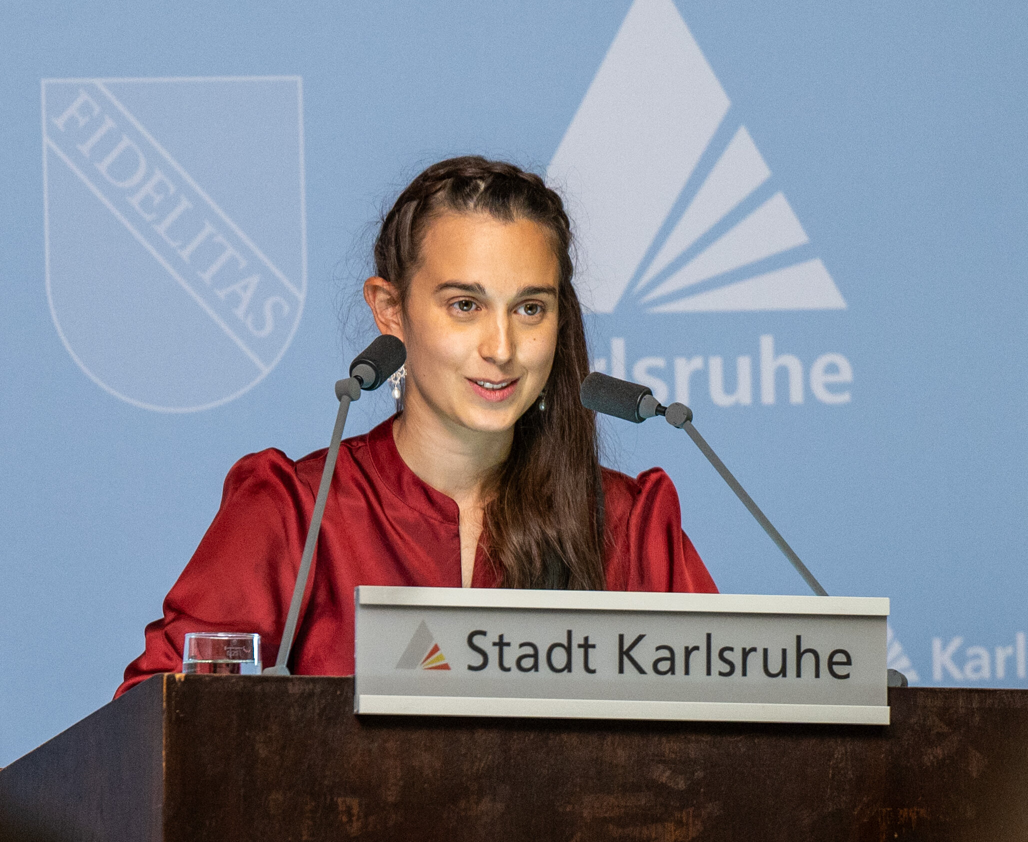 LINKE-Stadträtin Mathilde Göttel