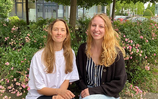 von links:Koordinatorin ElternChanceN und Verena Rothmund