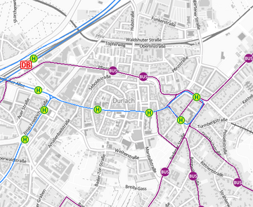 Abbildung der Themenkarte "Öffentlicher Nahverkehr"