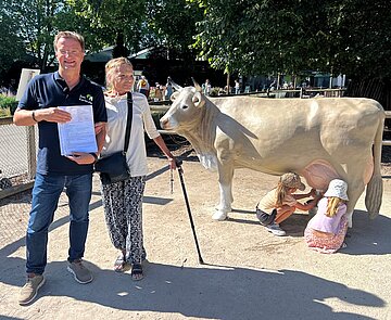 Franziska Schnaiter hat 370.000 Euro für ein Jahr angelegt. Bei Fälligkeit soll der Zoo die komplette Summe erhalten. 