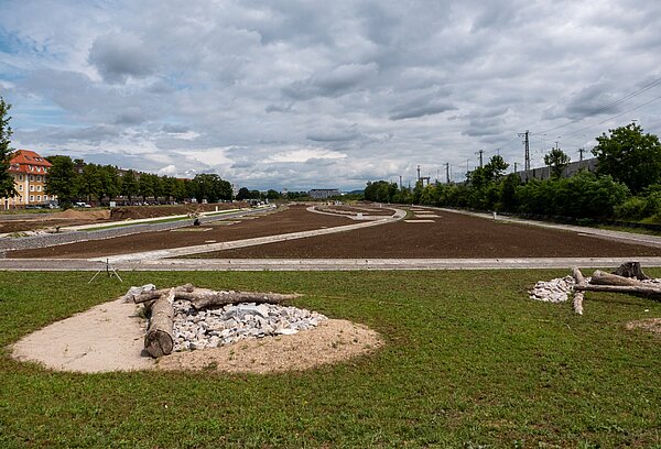 Bauabschnitt 2 der Neugestaltung des Areals Stuttgarter Straße