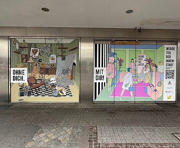 Schaufenster Kaiserstraße