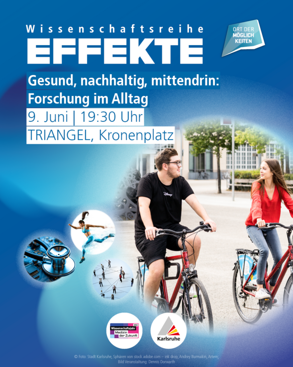 FLyer zur Effekte Reihe am 9. Juni